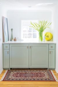 Small nook with cabinetry in LA kitchen