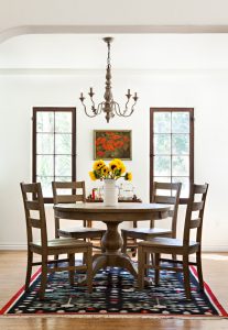 spanish bungalow dining room