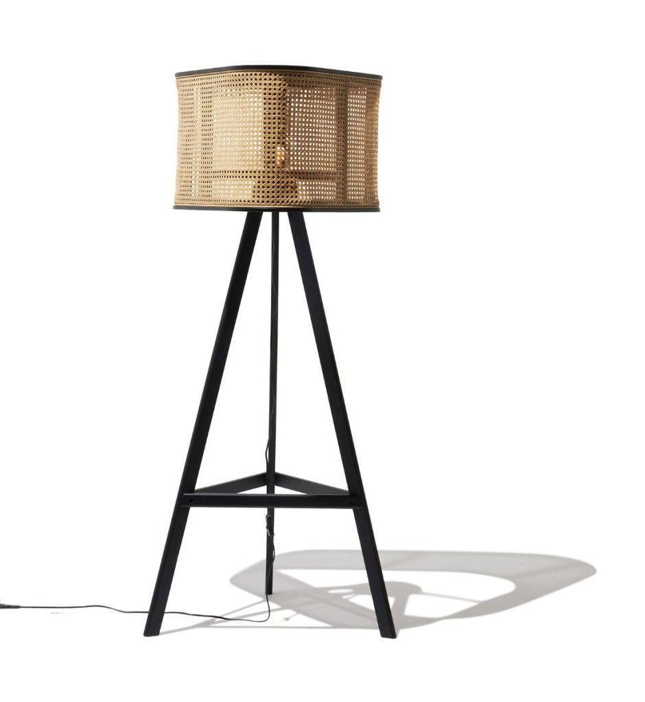 cane floor lamp - Cottage style decorating, renovating and entertaining ...