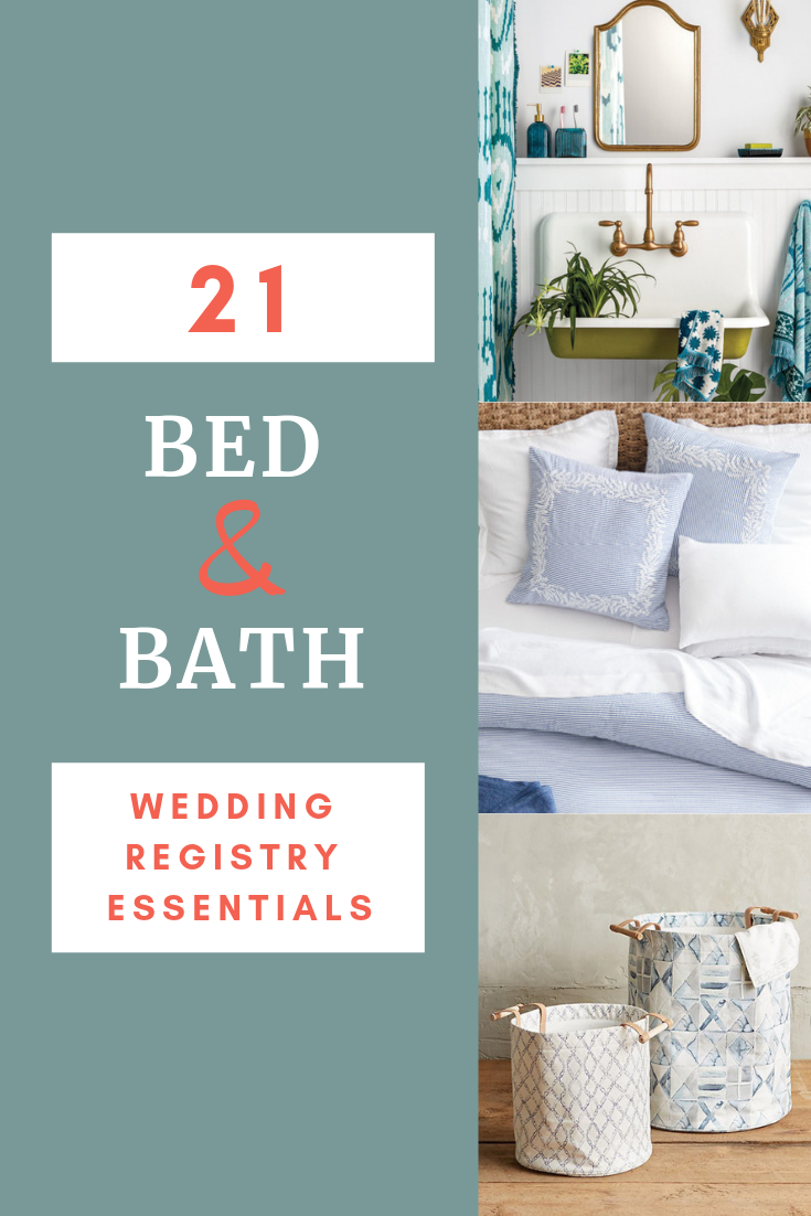 bed bath wedding registry