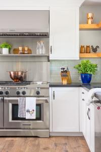 stainless steel kitchen