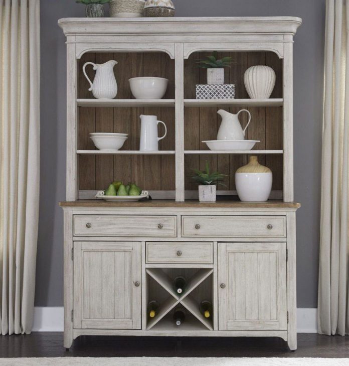 12 Cottage Style China Cabinets - Cottage Style Decorating,