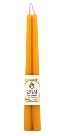 Honey Candles beeswax taper candles