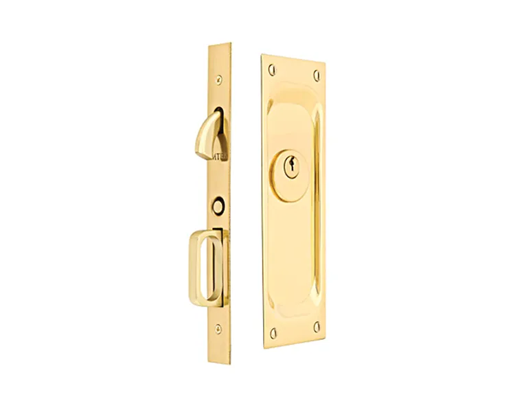 Classic pocket-door mortise lock