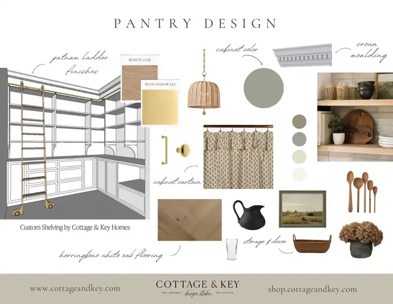 Project House Austin pantry moodboard